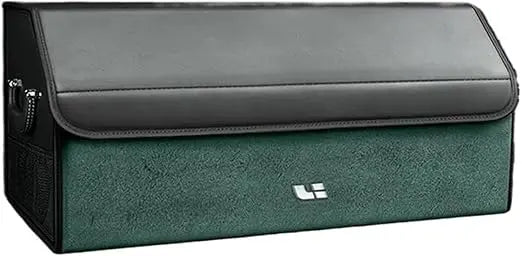 Car Trunk Organizer with Adjustable Dividers – Portable Storage Bin for Groceries & Gear Auto Edge