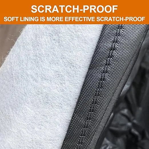 All-Weather Sedan Cover (180-190") - 7-Layer Waterproof UV & Snow Protection Auto Edge